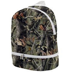 Realtree Camo Seamless Pattern Zip Bottom Backpack by Perong