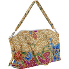 Batik Indonesian Culture Indonesia Authentic Canvas Crossbody Bag by Perong