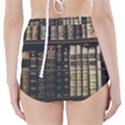 Antique Vintage Old Book High-Waisted Bikini Bottoms View2