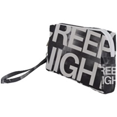 Creepy Night Wristlet Pouch Bag (small) by NawaP