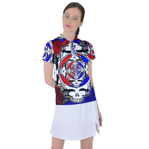 The Grateful Dead Women s Polo T-shirt by Grandong