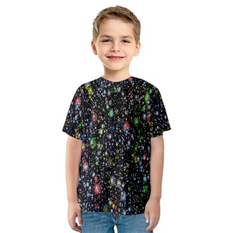 Illustration Universe Star Planet Kids  Sport Mesh T-shirt by Grandong