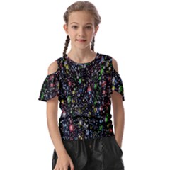 Illustration Universe Star Planet Kids  Butterfly Cutout T-shirt by Grandong