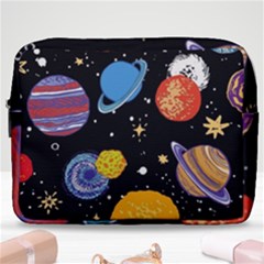 Space Galaxy Art Cute Art Make Up Pouch (large) by Perong