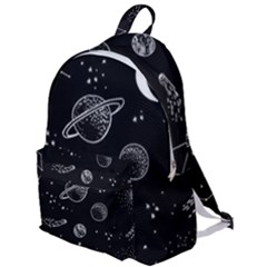 Black Space Drawing Art Planet Drawing Stars Black Space Galaxy Outer Space The Plain Backpack by Perong