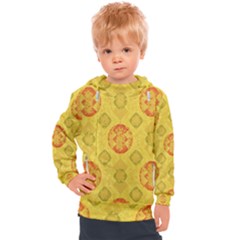 Art Pattern Design Background Kids  Hooded Pullover by Perong