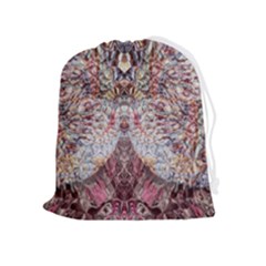 Stitches Blend Drawstring Pouch (xl) by kaleidomarblingart