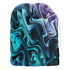 Nature Water Wave Architecture Drawstring Pouch (3xl) by Salmanaz77