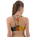 Lemon Citrus Fruit Summer Painting Drawing Back Web Sports Bra View2