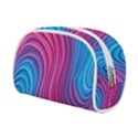 Spiral Swirl Pattern Light Circle Make Up Case (Small) View2