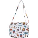 Summer Pineapple Fruit Tropical Rope Handles Shoulder Strap Bag View3