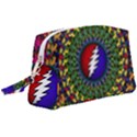 Grateful Dead Bear Pattern Wristlet Pouch Bag (Large) View1