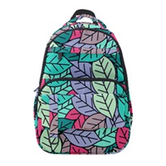Pattern Leaves Background Nature Carry-on Travel Backpack by Proyonanggan