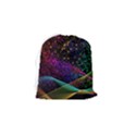 Particles Waves Line Multicoloured Drawstring Pouch (Small) View2