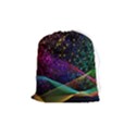 Particles Waves Line Multicoloured Drawstring Pouch (Medium) View1