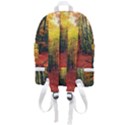 Forest Woods Autumn Nature Zip Bottom Backpack View3