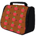 Apple Arrow Pattern Design Drawing Full Print Travel Pouch (Big) View1