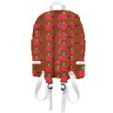 Apple Arrow Pattern Design Drawing Zip Bottom Backpack View3