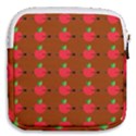 Apple Arrow Pattern Design Drawing Mini Square Pouch View2