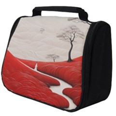 Trees Forest Path Full Print Travel Pouch (big) by Proyonanggan
