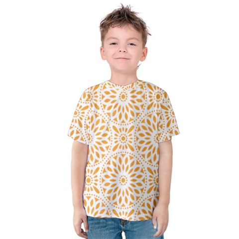 Oaxaca Black Mud Mexico Indigenous Kids  Cotton T-shirt by anzea
