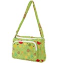 Art Fruits Pattern Front Pocket Crossbody Bag View1