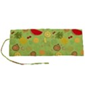 Art Fruits Pattern Roll Up Canvas Pencil Holder (S) View1