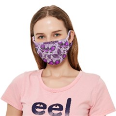 Butterflies Butterfly Insect Animal Nature Crease Cloth Face Mask (adult) by Maspions