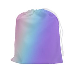 Pastel Rainbow, Color Drawstring Pouch (2xl) by kyorashop23