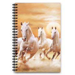 Seven Horses, Sun 5 5  X 8 5  Notebook by kyorashop23