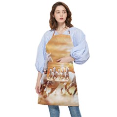Seven Horses, Sun Pocket Apron by kyorashop23