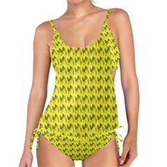 Fern Pattern 2 Yellow Tankini Set by snowwhitegirl
