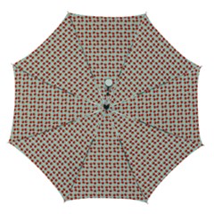 Kawaii Jam Pattern Aqua Automatic Folding Umbrella With Case (medium) by snowwhitegirl