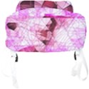 Pink Abstract Lineart Full Print Backpack View4