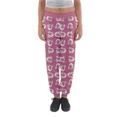 Whimsy Chickens Pattern Women s Jogger Sweatpants by dflcprintsclothing