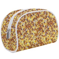 Whimsy Chickens Pattern (ai) Make Up Case (large) by dflcprintsclothing