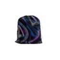 Multicolored abstract dynamic shapes print Drawstring Pouch (Small) View1