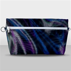 Multicolored Abstract Dynamic Shapes Print Handbag Organizer by dflcprintsclothing