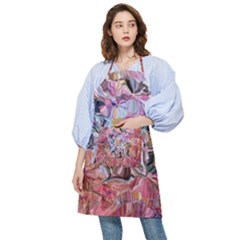 Marbling Blend  Pocket Apron by kaleidomarblingart