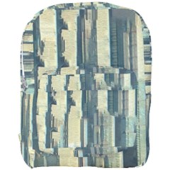 Texture Abstract Buildings Full Print Backpack by anzea