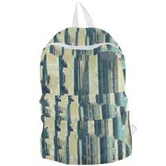 Texture Abstract Buildings Foldable Lightweight Backpack by anzea