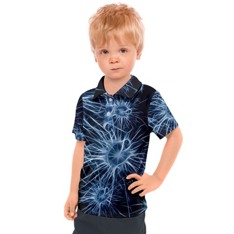 Neurons Brain Cells Structure Kids  Polo T-shirt by anzea
