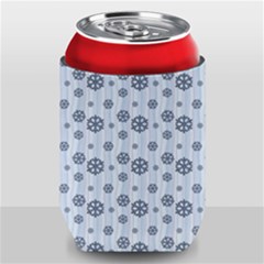 Snowflakes Winter Christmas Can Holder by anzea