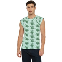 Aloe Plants Pattern Scrapbook Men s Raglan Cap Sleeve T-shirt by anzea