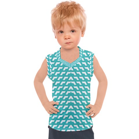Background Pattern Colored Kids  Sport Tank Top by anzea