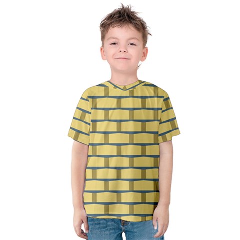 Pattern Wallpaper Kids  Cotton T-shirt by anzea