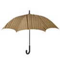 Brown Cardboard Texture Macro, Cardboard, Cardboard Hook Handle Umbrellas (Small) View3