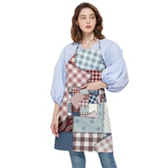 Cloth Patches Texture Macro, Patches Of Cloth Pocket Apron by kyorashop23