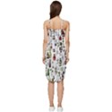 Bottle Chic Print Patterns Wrap Frill Dress View4