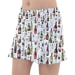 Bottle Chic Print Patterns Classic Tennis Skirt by BellaVistaTshirt02